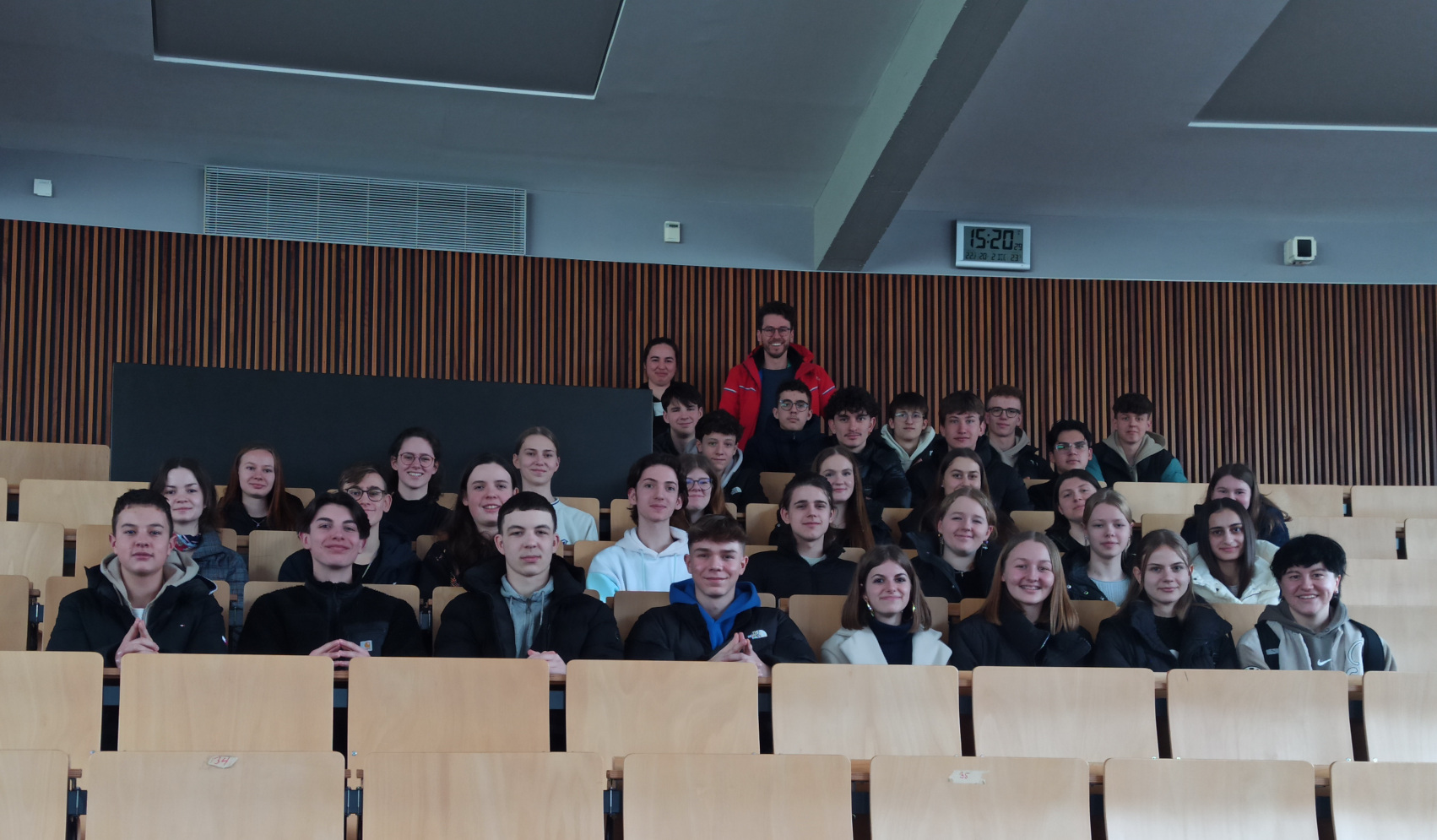 Gruppenbild Exkursion Uni Freiburg