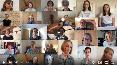 Virtual Choir Projekt SEL Chor
